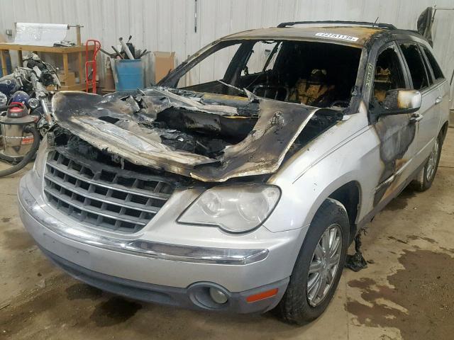 2A8GM68X37R240451 - 2007 CHRYSLER PACIFICA T SILVER photo 2