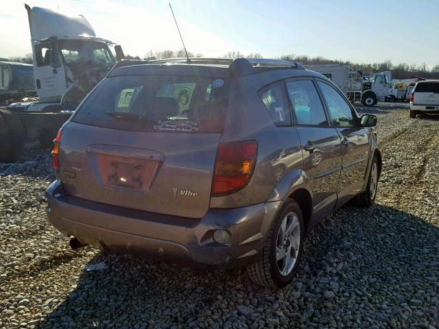 5Y2SL628X4Z444364 - 2004 PONTIAC VIBE CHARCOAL photo 4