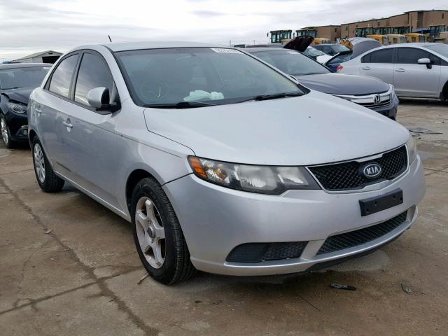 KNAFU4A21A5039042 - 2010 KIA FORTE EX SILVER photo 1