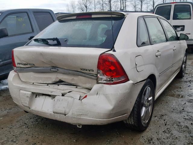 1G1ZU63816F131436 - 2006 CHEVROLET MALIBU MAX WHITE photo 4