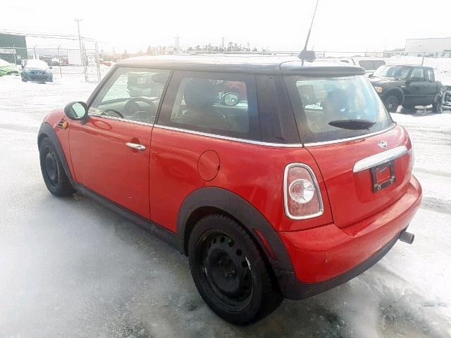 WMWSU3C50CT369608 - 2012 MINI COOPER 红色 照片 3