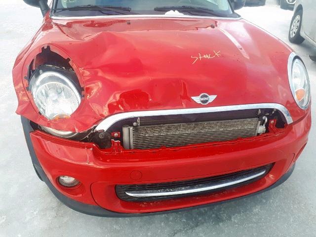 WMWSU3C50CT369608 - 2012 MINI COOPER 红色 照片 9