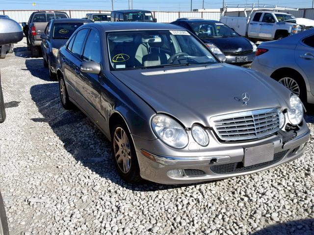 WDBUF65JX4A502842 - 2004 MERCEDES-BENZ E 320 SILVER photo 1