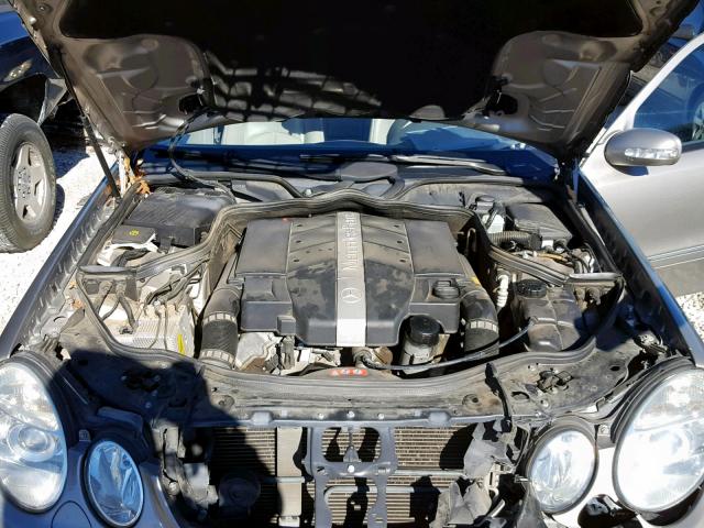 WDBUF65JX4A502842 - 2004 MERCEDES-BENZ E 320 SILVER photo 7