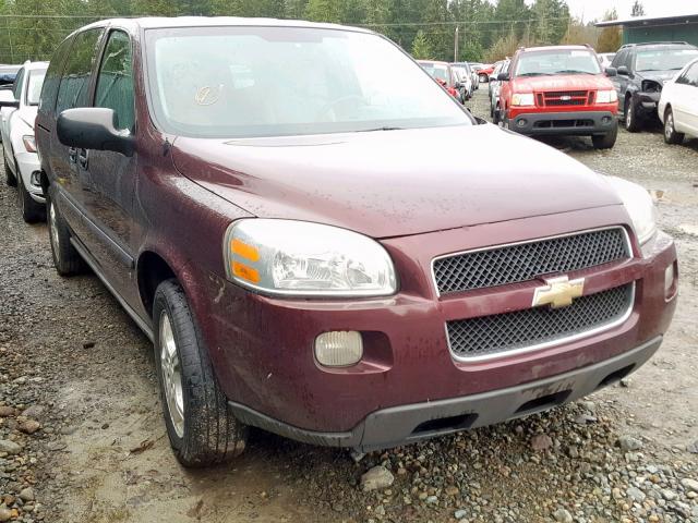 1GNDV23108D211553 - 2008 CHEVROLET UPLANDER L BURGUNDY photo 1