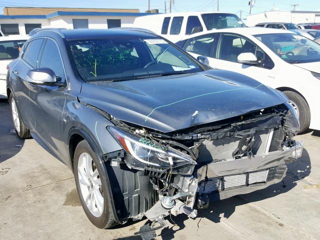 SJKCH5CP1HA024869 - 2017 INFINITI QX30 BASE GRAY photo 1