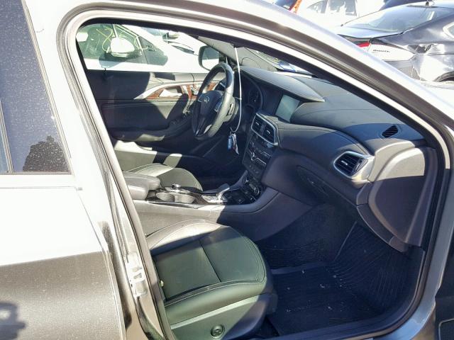 SJKCH5CP1HA024869 - 2017 INFINITI QX30 BASE GRAY photo 5