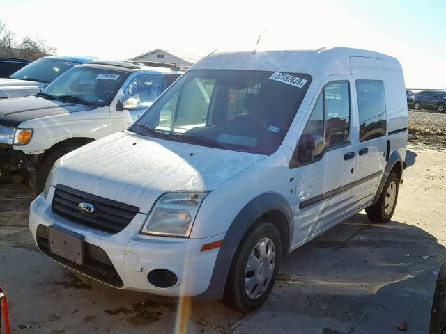 NM0LS6BN1CT098412 - 2012 FORD TRANSIT CO WHITE photo 2