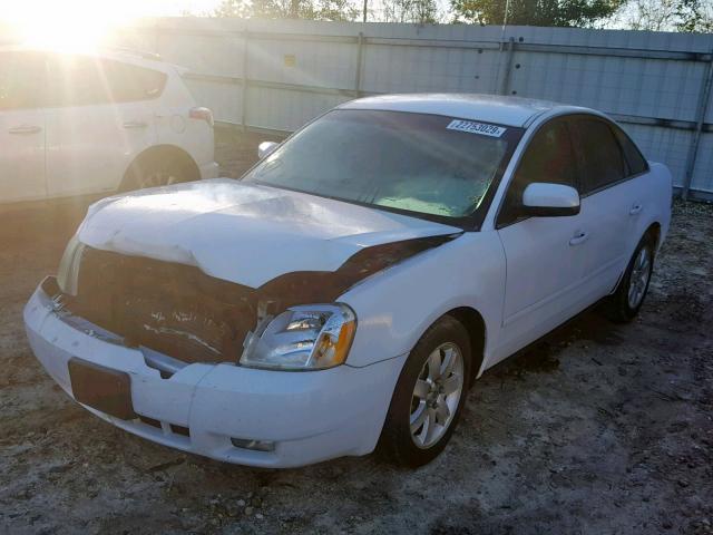 1MEHM40106G607117 - 2006 MERCURY MONTEGO LU WHITE photo 2