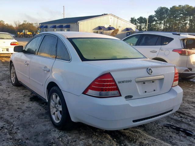 1MEHM40106G607117 - 2006 MERCURY MONTEGO LU WHITE photo 3