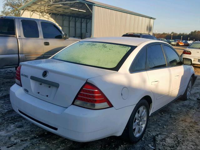 1MEHM40106G607117 - 2006 MERCURY MONTEGO LU WHITE photo 4