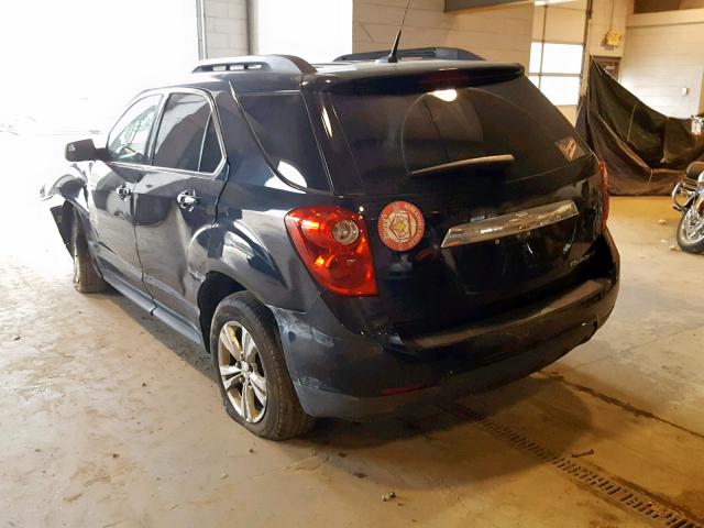 2GNALDEK5C1160310 - 2012 CHEVROLET EQUINOX LT BLACK photo 3