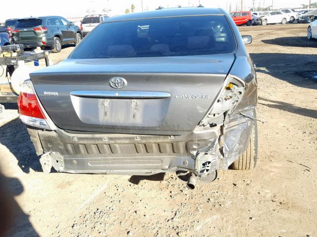 4T1BE32K16U656764 - 2006 TOYOTA CAMRY LE GRAY photo 9