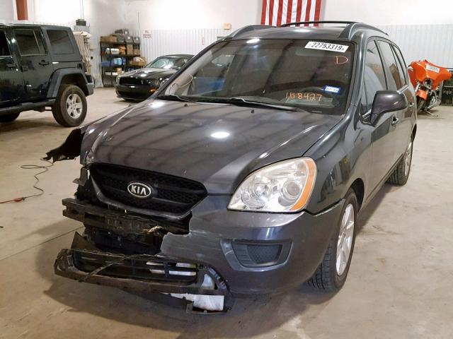 KNAFG526687158427 - 2008 KIA RONDO LX CHARCOAL photo 2