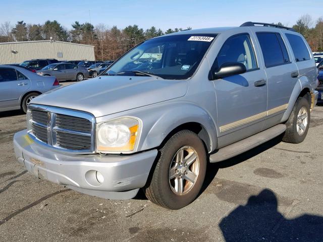 1D4HB48NX4F187533 - 2004 DODGE DURANGO SL SILVER photo 2