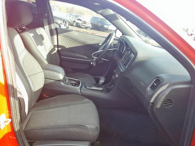 2C3CDXCT2GH210481 - 2016 DODGE CHARGER R/ 红色 照片 5