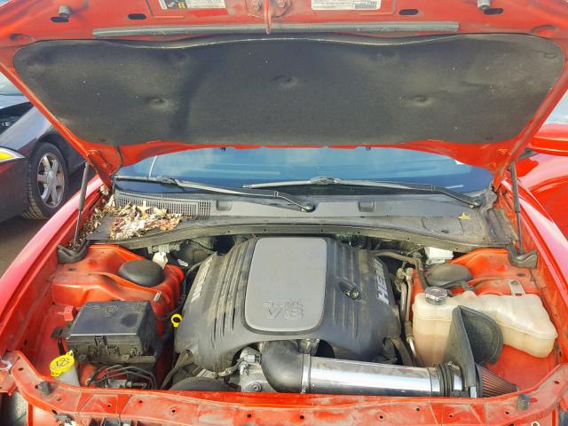 2C3CDXCT2GH210481 - 2016 DODGE CHARGER R/ 红色 照片 7