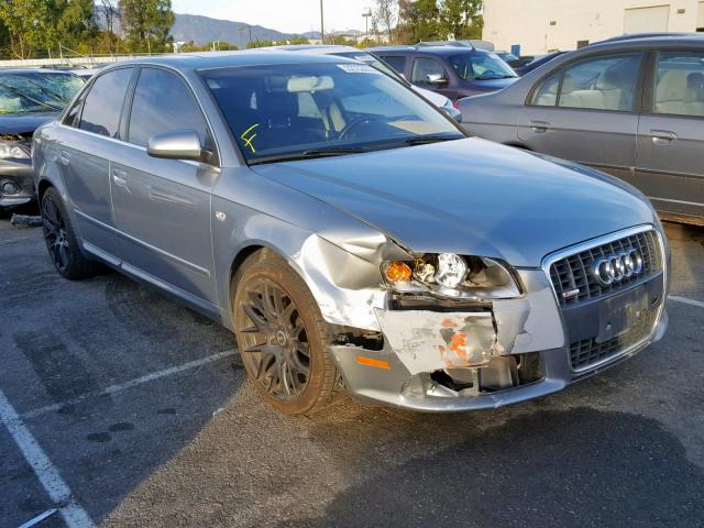 WAUAF78E28A138329 - 2008 AUDI A4 2.0T SILVER photo 1