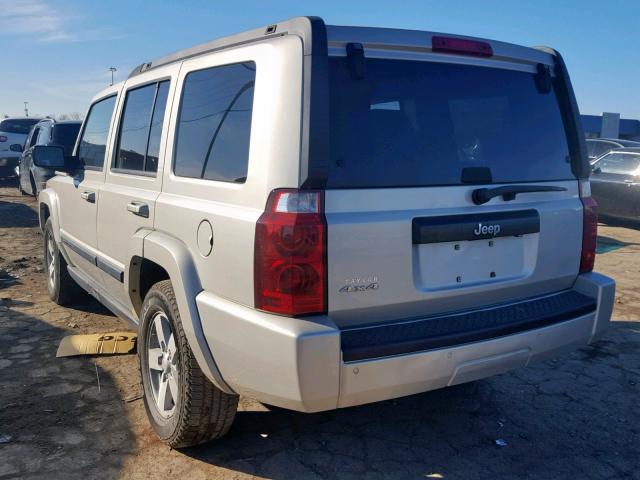 1J8HG48KX8C132648 - 2008 JEEP COMMANDER Gümüş foto 3