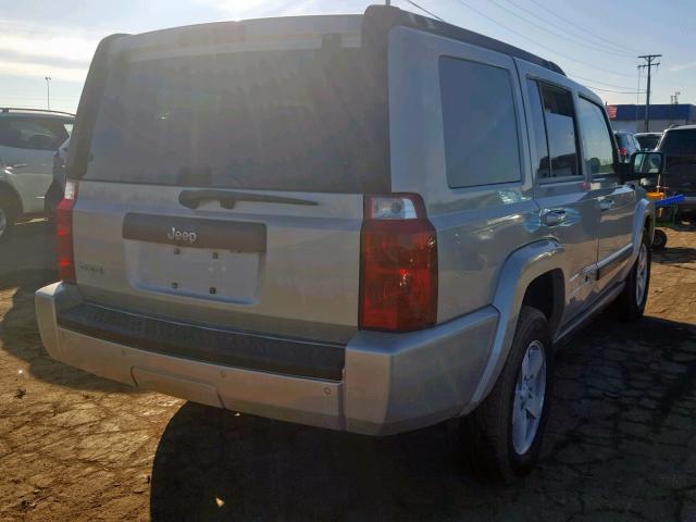 1J8HG48KX8C132648 - 2008 JEEP COMMANDER Gümüş foto 4