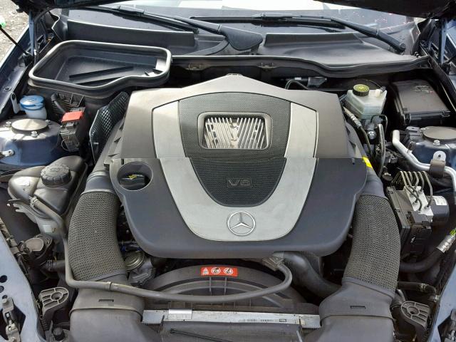 WDBWK54F77F156459 - 2007 MERCEDES-BENZ SLK 280 BLUE photo 7