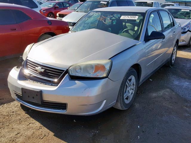 1G1ZS58F38F136390 - 2008 CHEVROLET MALIBU LS SILVER photo 2
