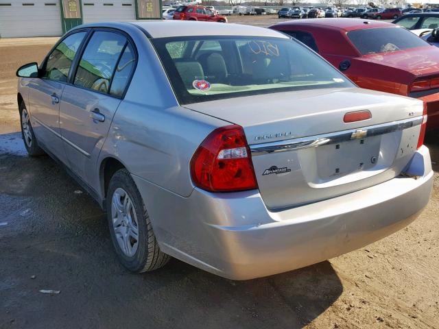 1G1ZS58F38F136390 - 2008 CHEVROLET MALIBU LS SILVER photo 3