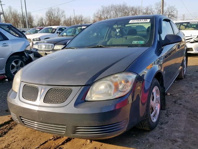 1G2AL18F887157048 - 2008 PONTIAC G5 BLACK photo 2