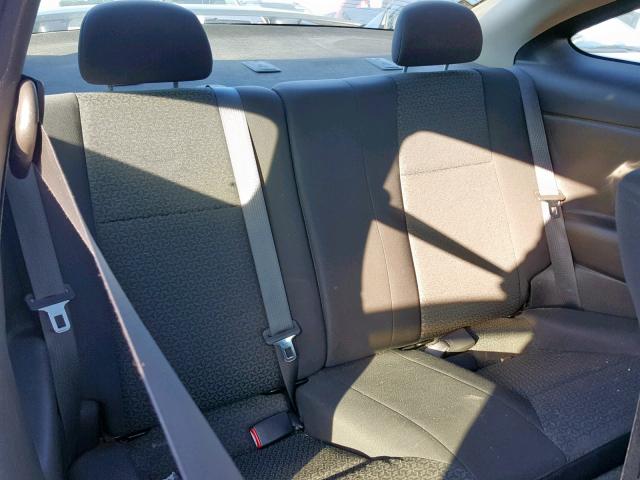 1G2AL18F887157048 - 2008 PONTIAC G5 BLACK photo 6