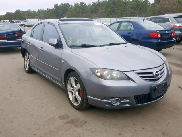 JM1BK323141122104 - 2004 MAZDA 3 S GRAY photo 1