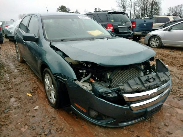 3FAHP0HA8CR431756 - 2012 FORD FUSION SE BLUE photo 1