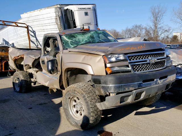 1GCHK29G15E260992 - 2005 CHEVROLET SILVERADO TAN photo 1