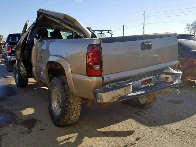 1GCHK29G15E260992 - 2005 CHEVROLET SILVERADO TAN photo 3