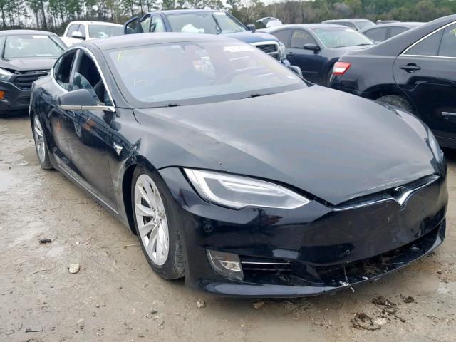 5YJSA1E25HF187576 - 2017 TESLA MODEL S BLACK photo 1