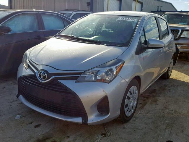 VNKKTUD37GA062518 - 2016 TOYOTA YARIS L SILVER photo 2