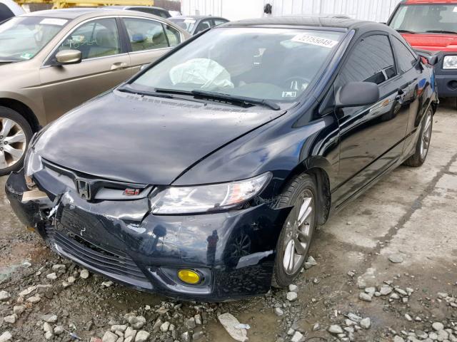 2HGFG21568H704840 - 2008 HONDA CIVIC SI 黑色 照片 2