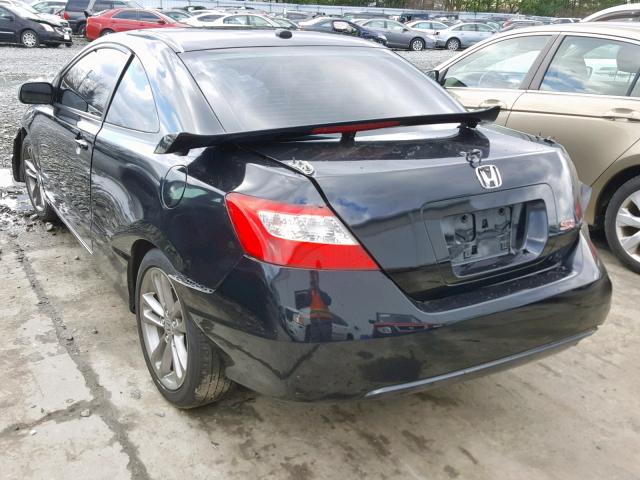 2HGFG21568H704840 - 2008 HONDA CIVIC SI 黑色 照片 3