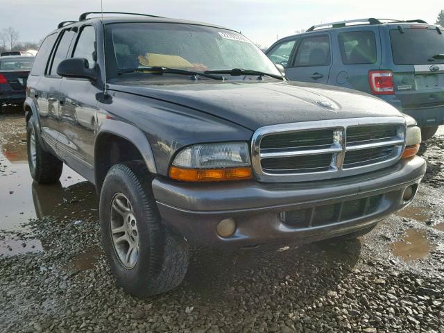 1B4HS48N82F151668 - 2002 DODGE DURANGO SL 灰色 照片 1