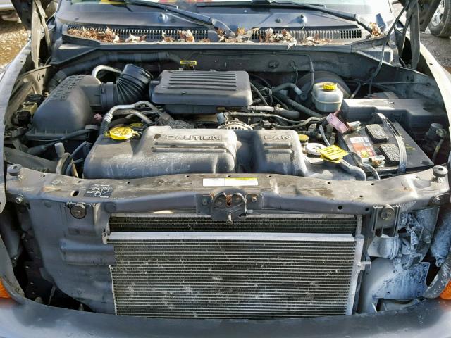 1B4HS48N82F151668 - 2002 DODGE DURANGO SL GRAY photo 7