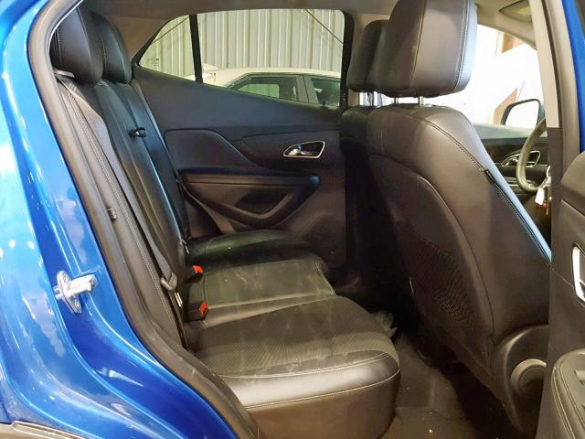 KL4CJFSB5EB721576 - 2014 BUICK ENCORE CON BLUE photo 6