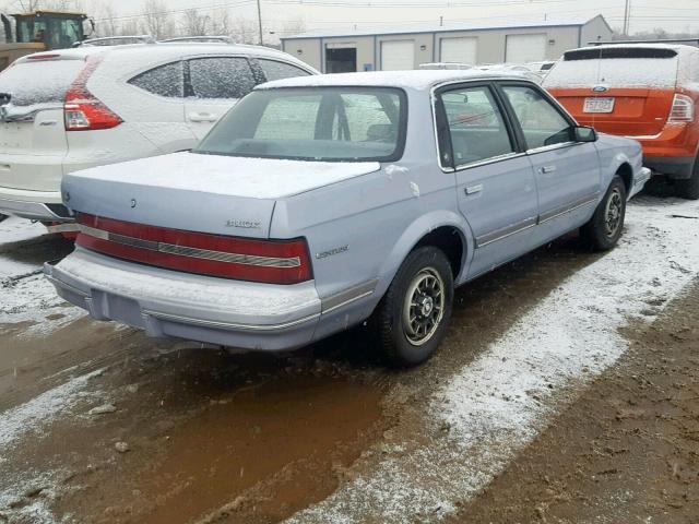 1G4AG55M6S6412430 - 1995 BUICK CENTURY SP BLUE photo 4