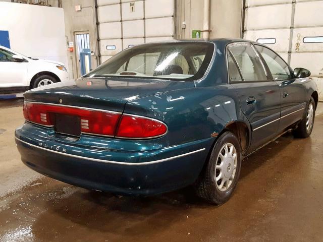 2G4WS52J211300681 - 2001 BUICK CENTURY CU GREEN photo 4