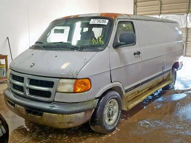 2B7HB11Y31K541809 - 2001 DODGE RAM VAN B1 GRAY photo 2