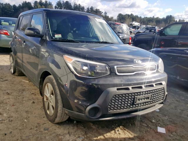 KNDJN2A20E7109901 - 2014 KIA SOUL BLACK photo 1