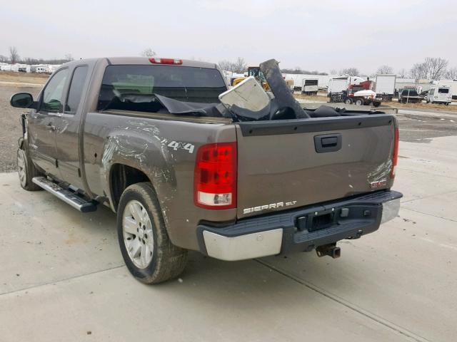 2GTEK19J071623120 - 2007 GMC NEW SIERRA BROWN photo 3