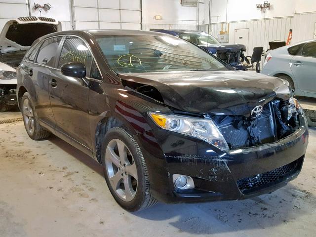 4T3ZK3BB4AU033310 - 2010 TOYOTA VENZA BASE BLACK photo 1