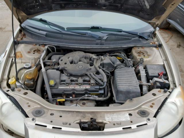 1C3EL55T03N534477 - 2003 CHRYSLER SEBRING LX BEIGE photo 7