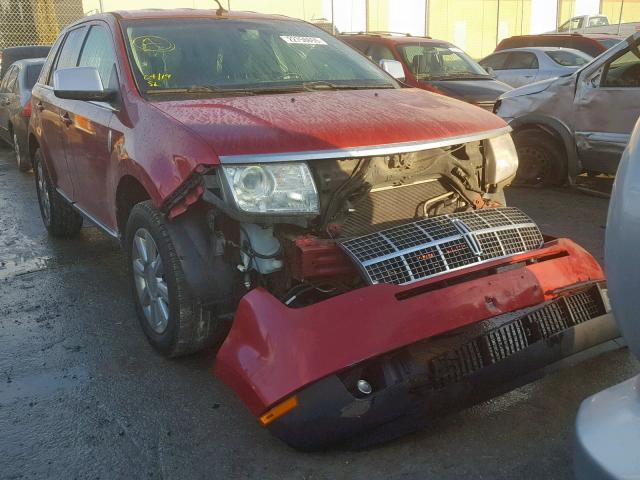 2LMDU88C27BJ28333 - 2007 LINCOLN MKX RED photo 1