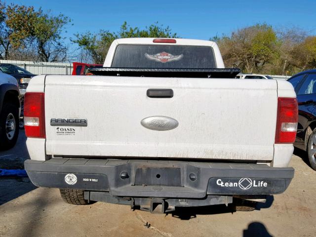 1FTKR1AD5BPB17976 - 2011 FORD RANGER WHITE photo 9