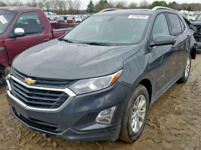 2GNAXJEV6J6228921 - 2018 CHEVROLET EQUINOX LT GRAY photo 2